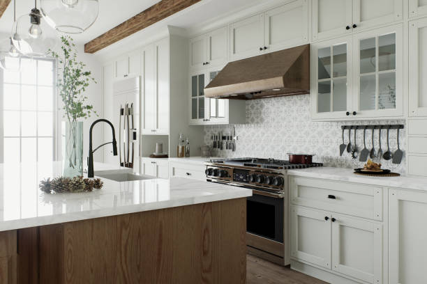 Hardwood kitchen floor Long Lake